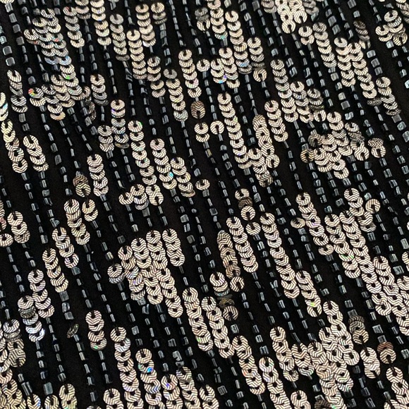 Vintage Y2K going out sequin beaded top - Picture 5 of 5